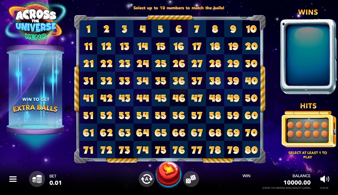 Across The Universe Keno Slot: A Complete Guide for Online Gamblers