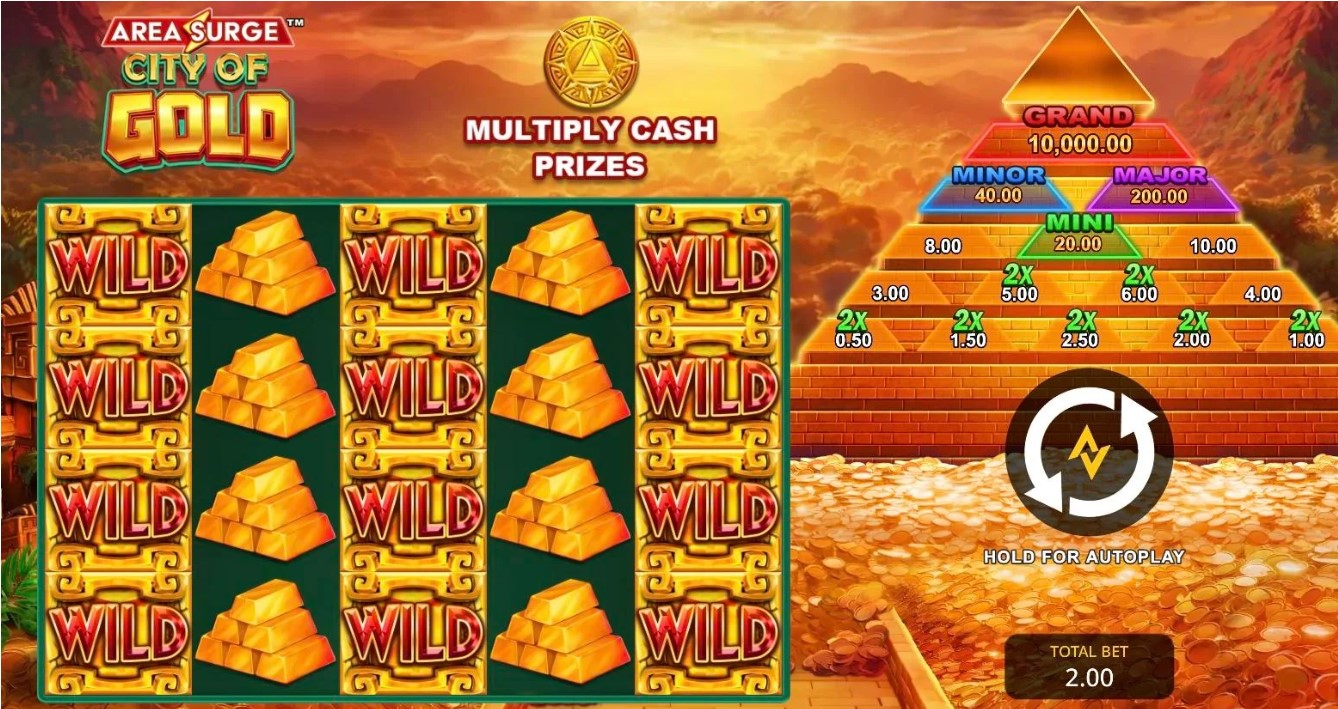 Area Surge City of Gold Slot