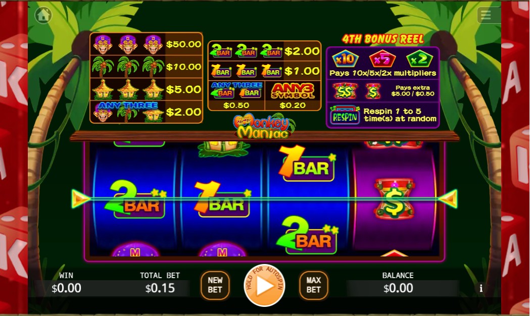The Wild World of Monkey Maniac: A Fun and Exciting Online Casino Slot Game